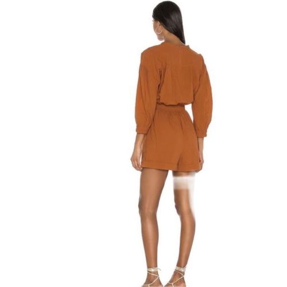 CLEOBELLA REVOLVE  MENORCA ROMPER IN GINGER - Picture 7 of 8